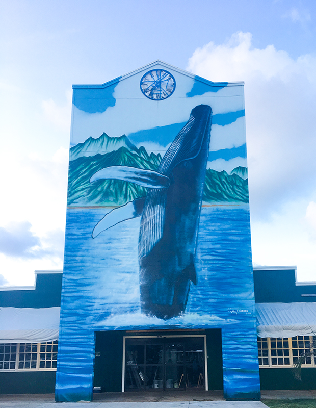 Painting the Wyland Wall